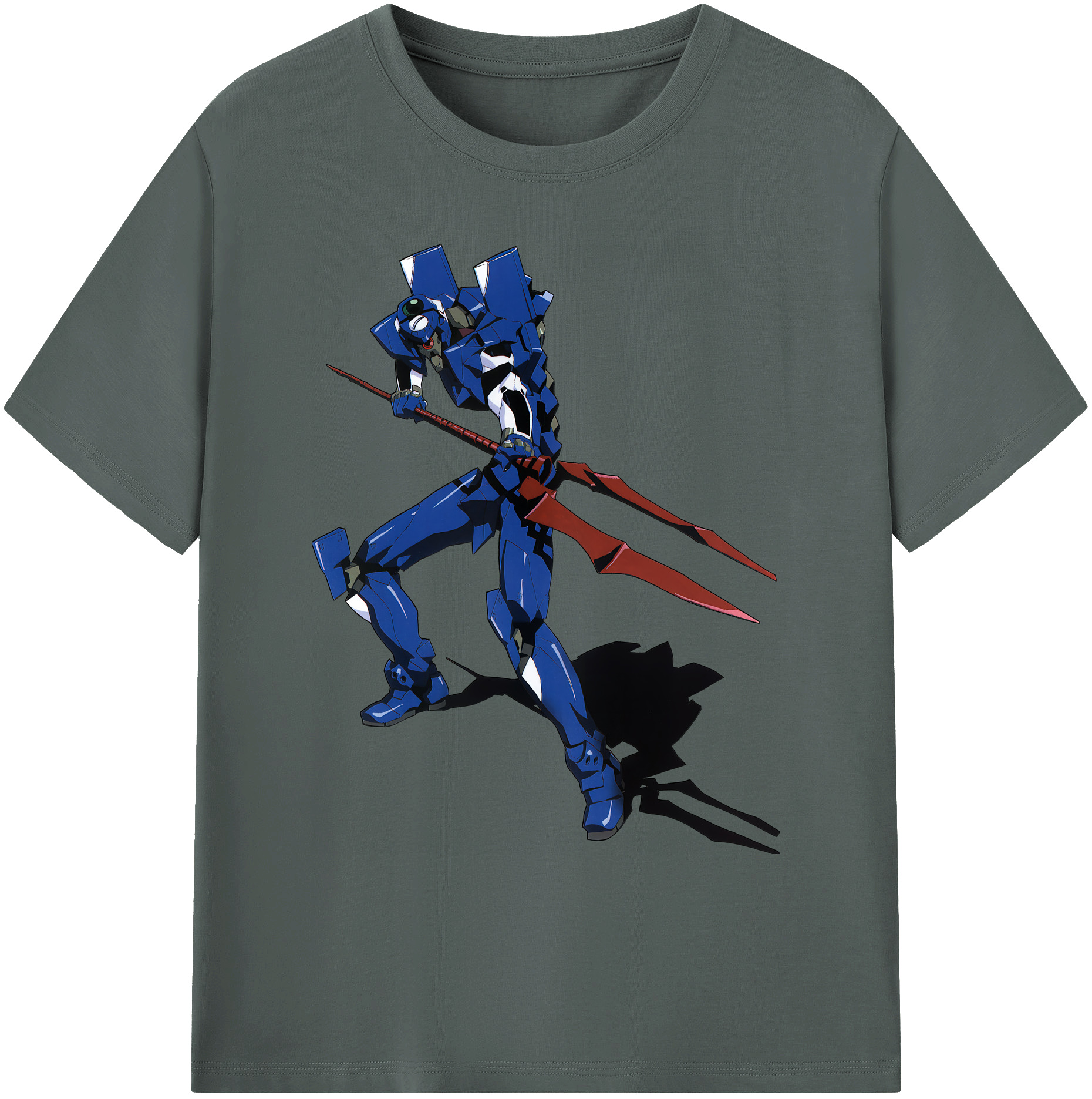 （画像用） EVA 新世紀エヴァンゲリオン 綿100％ メンズ半袖Tシャツ｜肌触りやわらか＆通気性